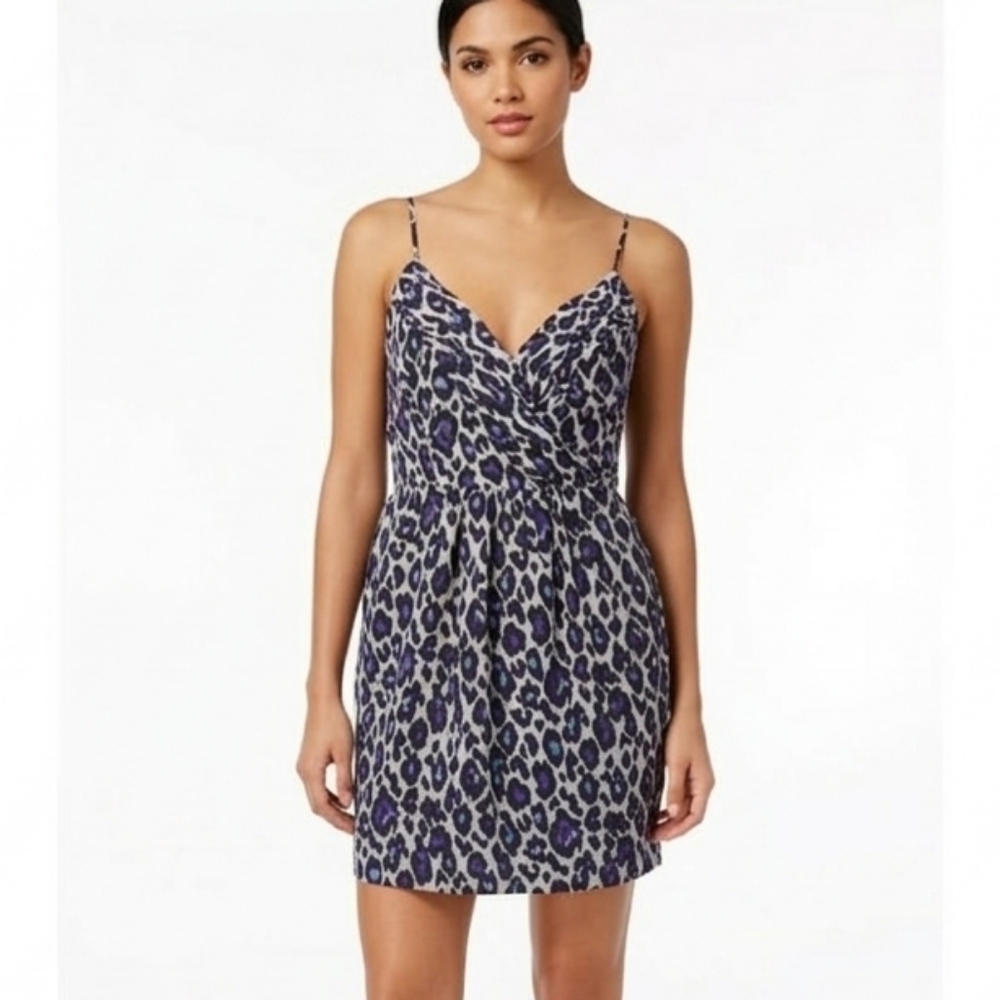 Gorgeous 100% silk animal print dress NWT 😍